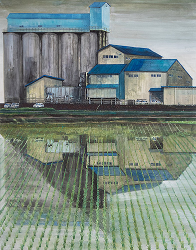 福井県知事賞「青い屋根」